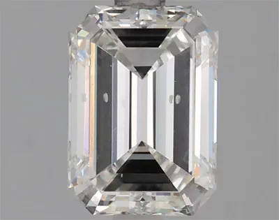 2.00ct G SI1 Excellent Cut Emerald Lab Grown Diamond