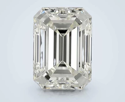 7.01ct I VVS1 Rare Carat Ideal Cut Emerald Diamond