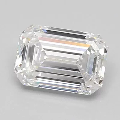 1.07ct E VS1 Rare Carat Ideal Cut Emerald Lab Grown Diamond