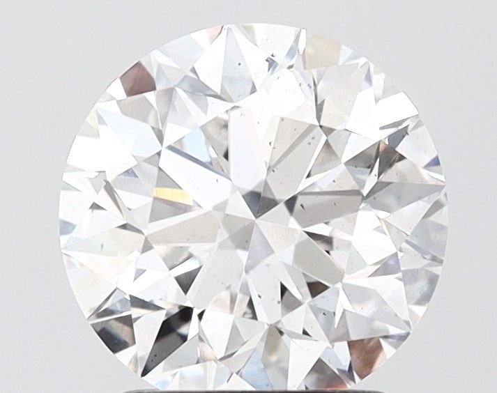 2.19ct E SI1 Excellent Cut Round Lab Grown Diamond