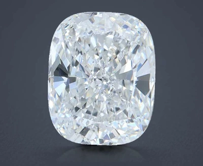 3.06ct E VS1 Rare Carat Ideal Cut Cushion Lab Grown Diamond