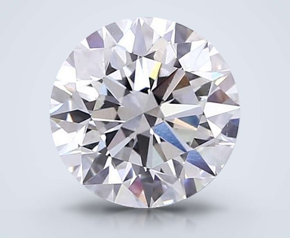8.63ct G VS1 Excellent Cut Round Lab Grown Diamond
