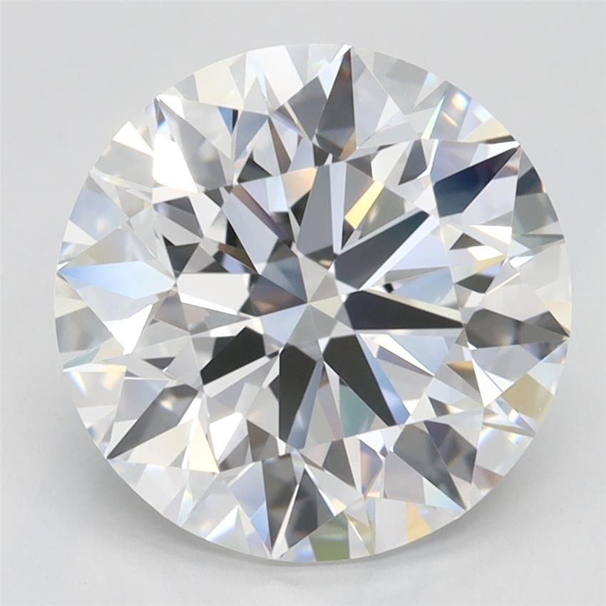 3.44ct D IF Rare Carat Ideal Cut Round Lab Grown Diamond