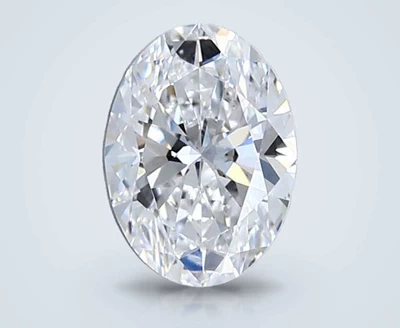 1.03ct D VVS2 Rare Carat Ideal Cut Oval Lab Grown Diamond