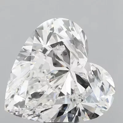 11.52ct F VVS2 Rare Carat Ideal Cut Heart Lab Grown Diamond