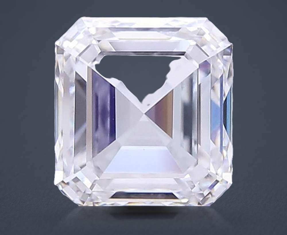 10.03ct E VS1 Rare Carat Ideal Cut Asscher Lab Grown Diamond