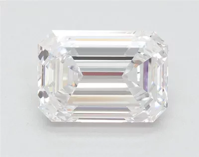 1.58ct D VVS1 Rare Carat Ideal Cut Emerald Lab Grown Diamond
