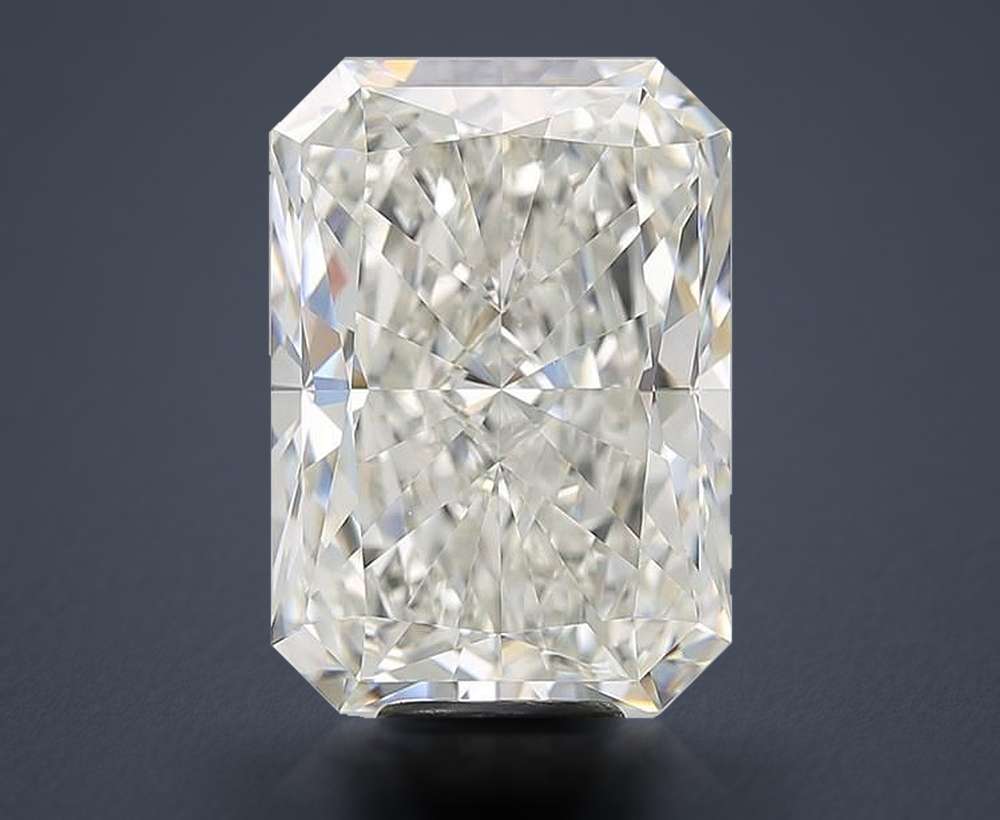 10.49ct I VS2 Rare Carat Ideal Cut Radiant Diamond