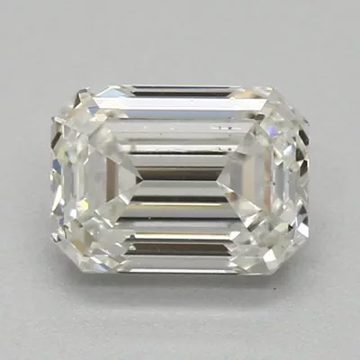 0.40ct I SI1 Excellent Cut Emerald Diamond