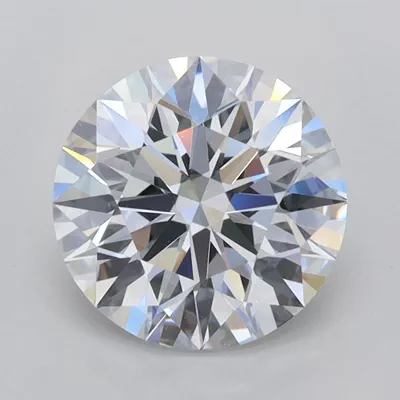 2.03ct F VVS1 Rare Carat Ideal Cut Round Lab Grown Diamond
