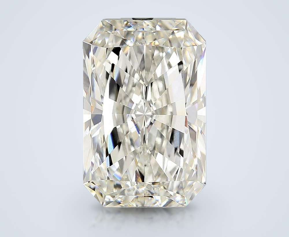 12.01ct H VVS2 Rare Carat Ideal Cut Radiant Lab Grown Diamond