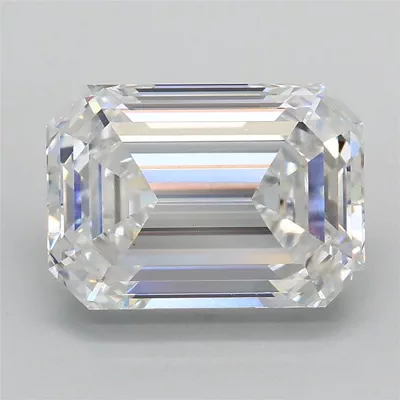3.09ct D VS1 Rare Carat Ideal Cut Emerald Lab Grown Diamond