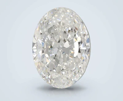 20.01ct F VS1 Rare Carat Ideal Cut Oval Lab Grown Diamond