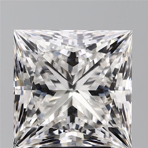 5.16ct E VS2 Rare Carat Ideal Cut Princess Lab Grown Diamond