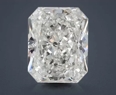 1.08ct I IF Rare Carat Ideal Cut Radiant Diamond