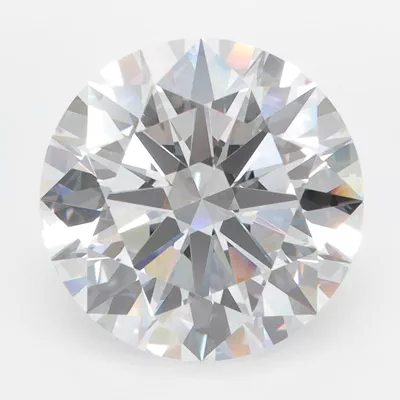 5.10ct D FL Rare Carat Ideal Cut Round Lab Grown Diamond