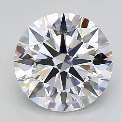 2.39ct D VVS1 Rare Carat Ideal Cut Round Lab Grown Diamond
