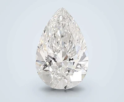 1.56ct E VS1 Rare Carat Ideal Cut Pear Lab Grown Diamond