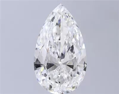15.03ct F VS1 Rare Carat Ideal Cut Pear Lab Grown Diamond