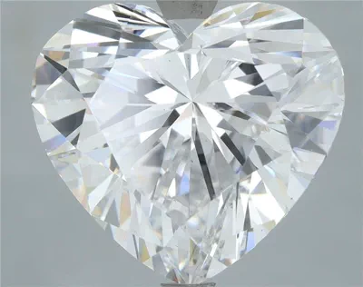 6.23ct E VS2 Rare Carat Ideal Cut Heart Lab Grown Diamond