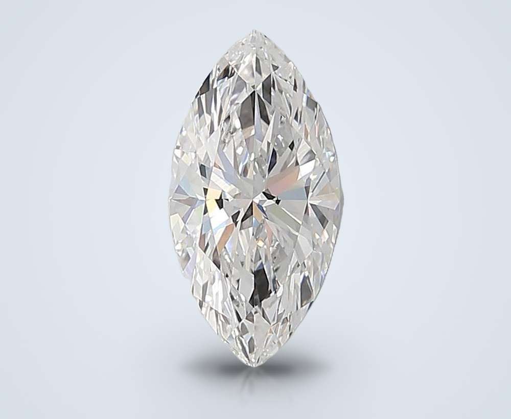 3.59ct E VVS2 Rare Carat Ideal Cut Marquise Lab Grown Diamond