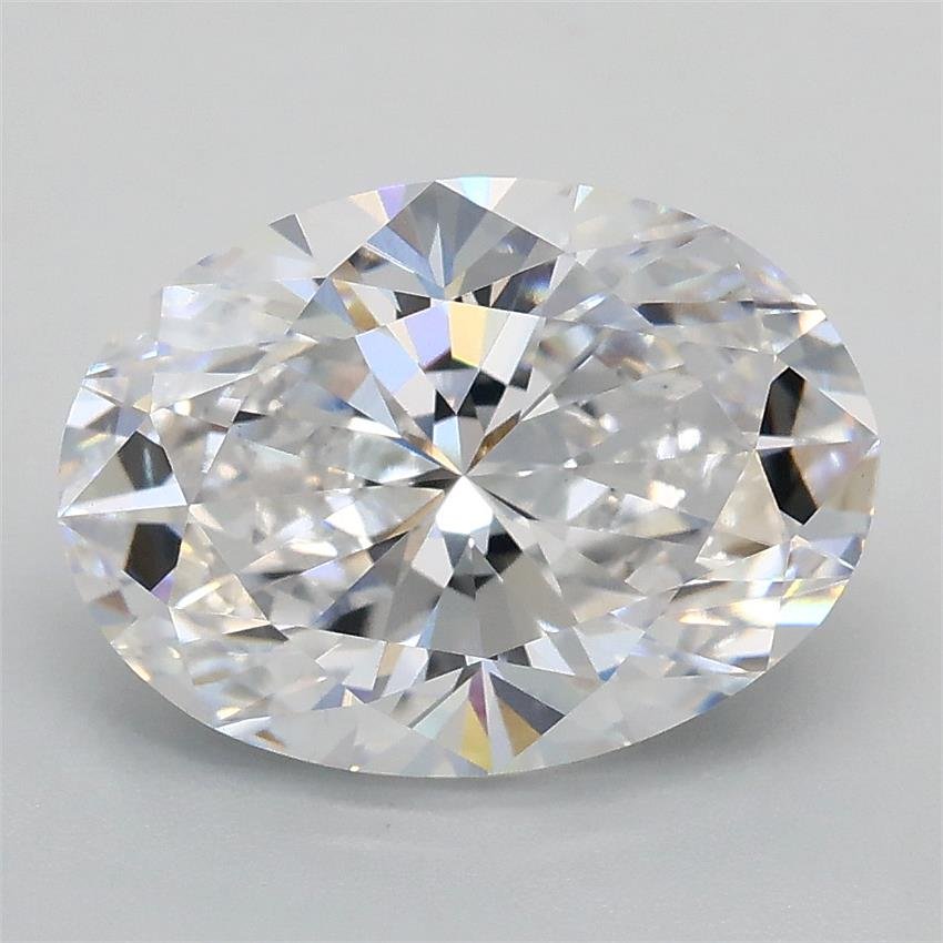 2.54ct D VVS2 Rare Carat Ideal Cut Oval Lab Grown Diamond