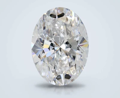2.54ct D VVS2 Rare Carat Ideal Cut Oval Lab Grown Diamond