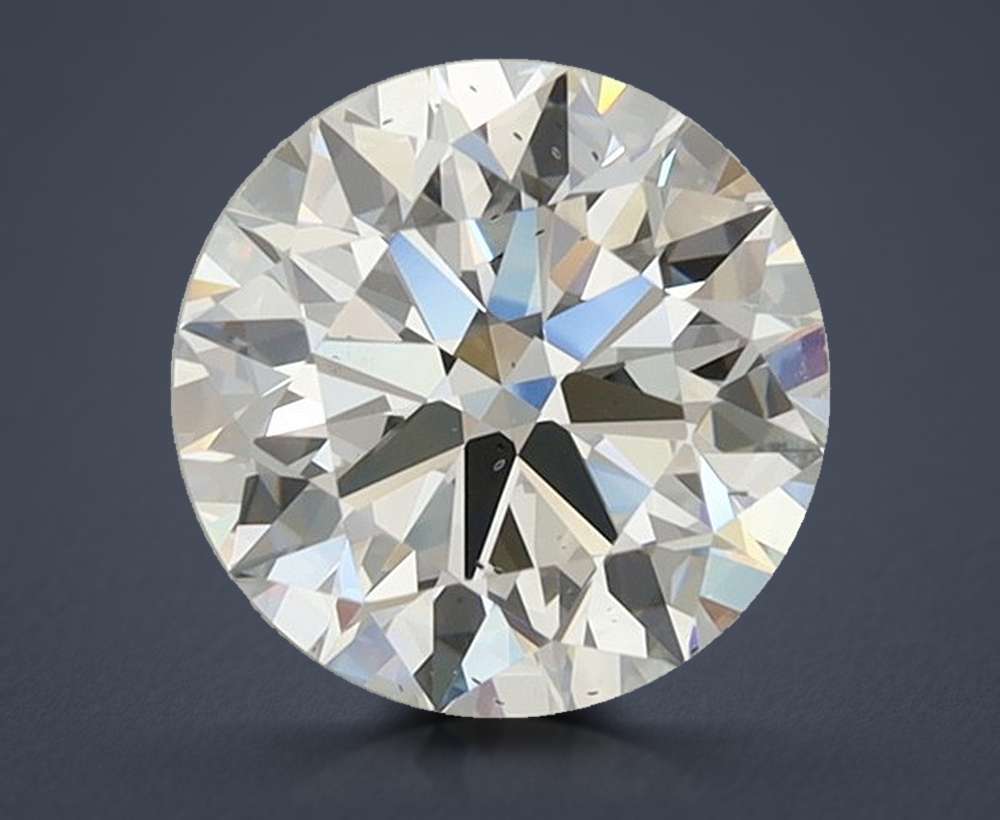 2.02ct E SI1 Rare Carat Ideal Cut Round Lab Grown Diamond