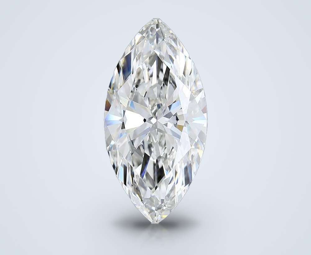 10.06ct F VVS2 Rare Carat Ideal Cut Marquise Lab Grown Diamond
