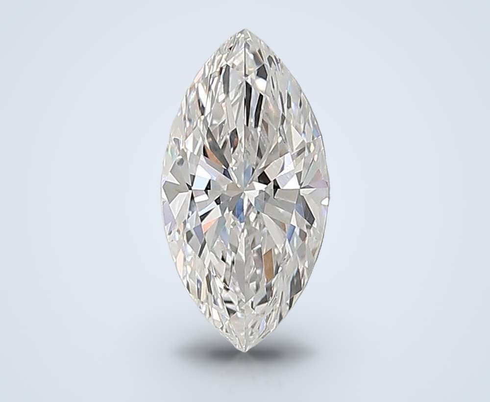 3.04ct F VVS2 Very Good Cut Marquise Lab Grown Diamond