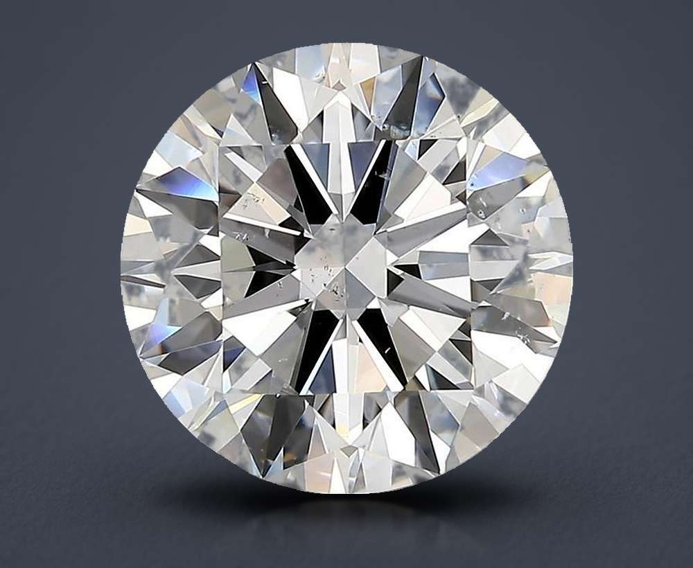 5.28ct E SI2 Rare Carat Ideal Cut Round Diamond