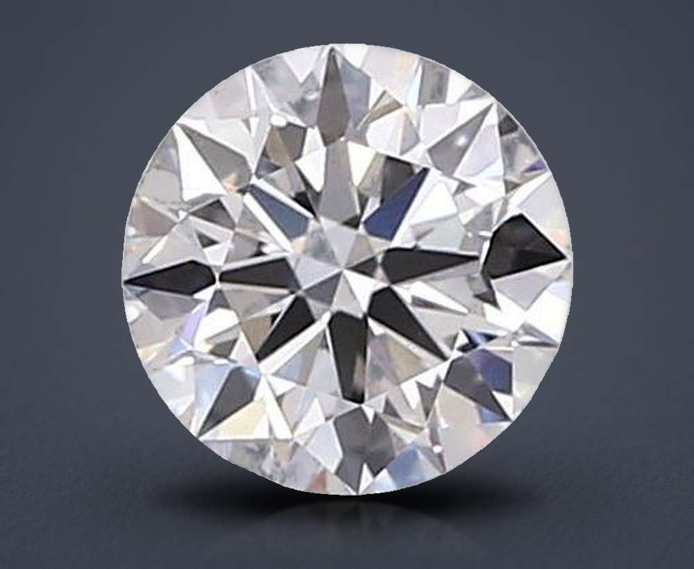 1.06ct H VS1 Rare Carat Ideal Cut Round Lab Grown Diamond