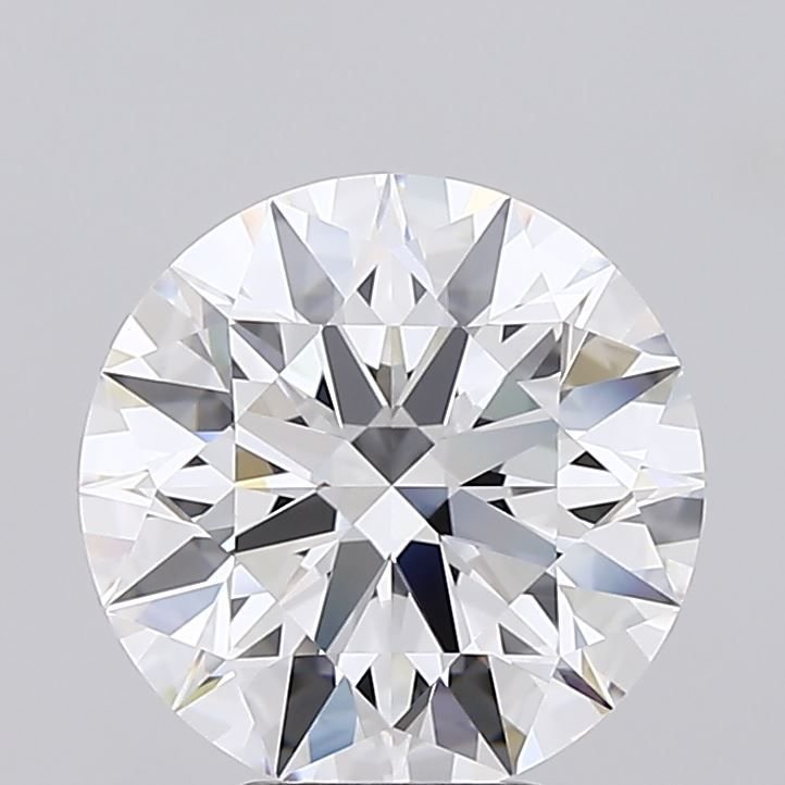 5.07ct D FL Rare Carat Ideal Cut Round Lab Grown Diamond