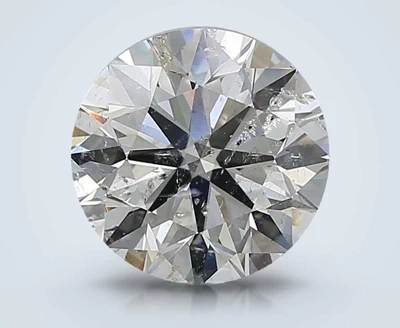 3.00ct J SI2 Excellent Cut Round Diamond