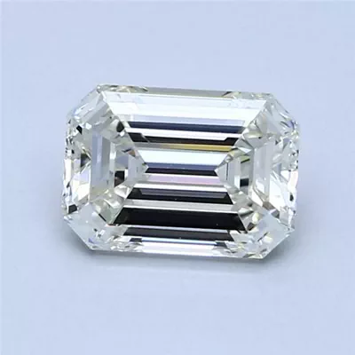 1.70ct J VVS1 Rare Carat Ideal Cut Emerald Diamond