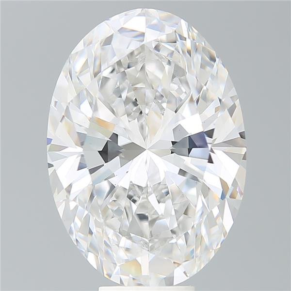 11.28ct E VS1 Rare Carat Ideal Cut Oval Lab Grown Diamond