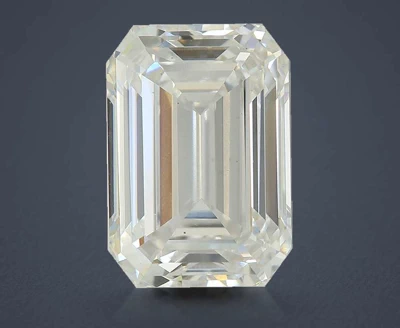 4.02ct F VS1 Rare Carat Ideal Cut Emerald Lab Grown Diamond