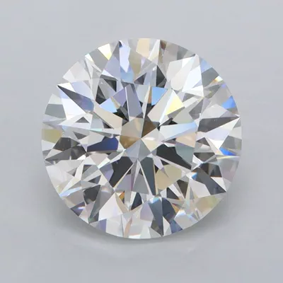 3.03ct D FL Rare Carat Ideal Cut Round Lab Grown Diamond