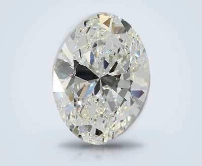 3.01ct H VVS2 Rare Carat Ideal Cut Oval Diamond