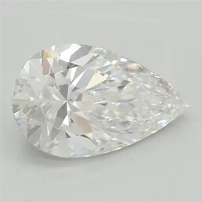 1.09ct D VS1 Rare Carat Ideal Cut Pear Lab Grown Diamond