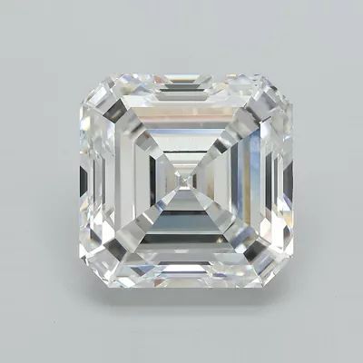 11.08ct F VVS2 Excellent Cut Asscher Lab Grown Diamond