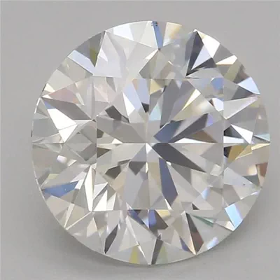 2.08ct F VS1 Rare Carat Ideal Cut Round Lab Grown Diamond