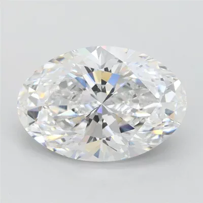 2.09ct D VVS1 Very Good Cut Oval Lab Grown Diamond