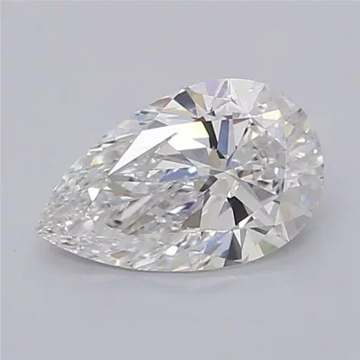 1.54ct F VVS2 Rare Carat Ideal Cut Pear Lab Grown Diamond