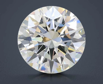 5.01ct G VVS2 Rare Carat Ideal Cut Round Lab Grown Diamond