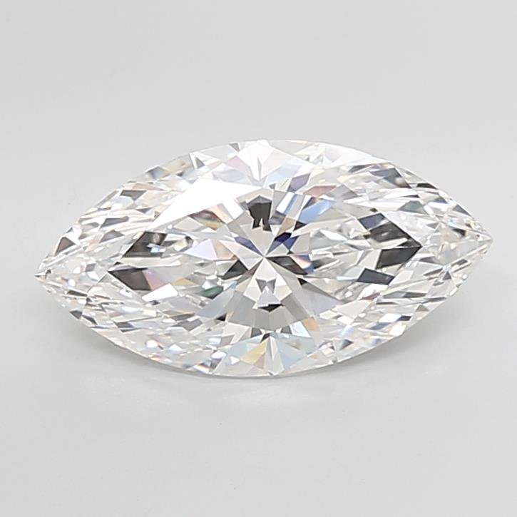 6.06ct E VVS2 Very Good Cut Marquise Lab Grown Diamond