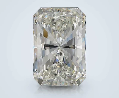 5.01ct J VS1 Rare Carat Ideal Cut Radiant Diamond
