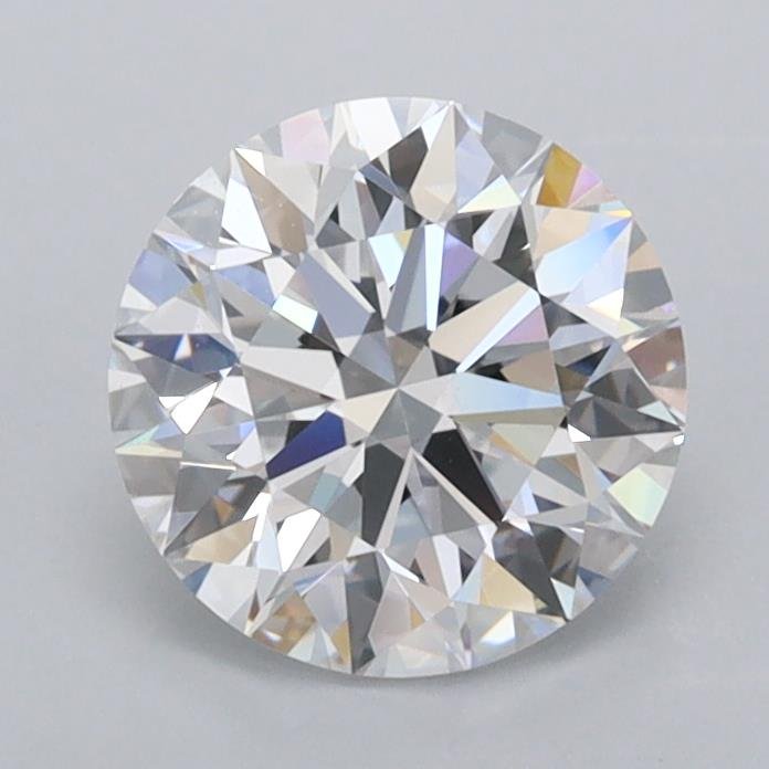 1.38ct D FL Rare Carat Ideal Cut Round Lab Grown Diamond