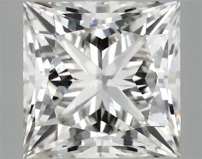 5.10ct G VS1 Rare Carat Ideal Cut Princess Lab Grown Diamond