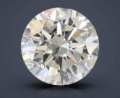 3.01ct J SI1 Excellent Cut Round Lab Grown Diamond